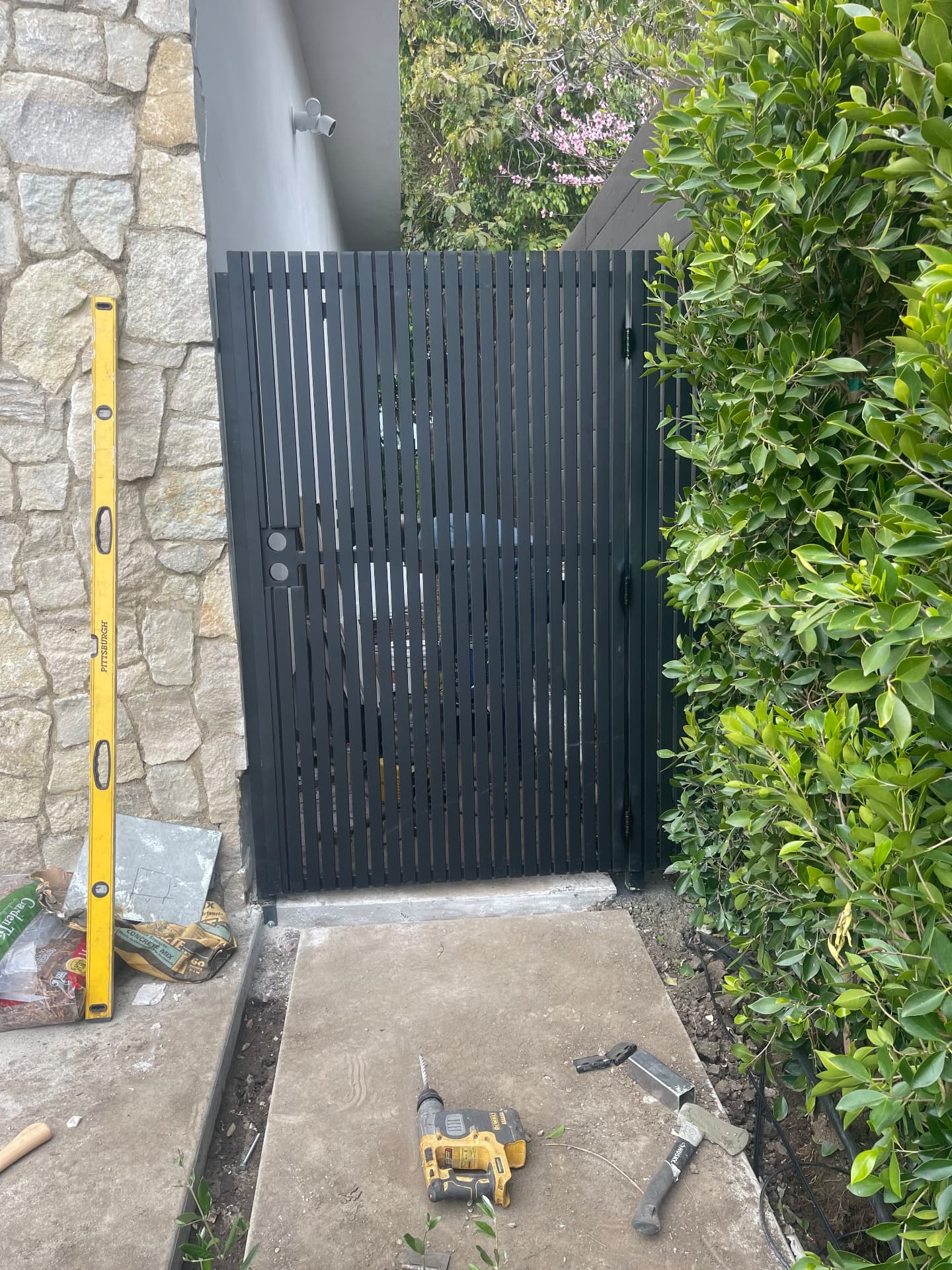Vertical Slat Side Gate