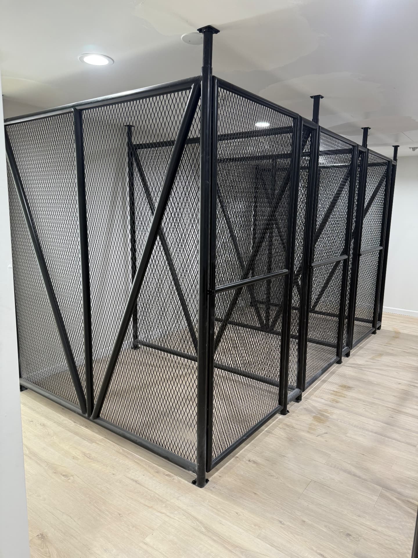 Custom Steel Mesh Enclosure